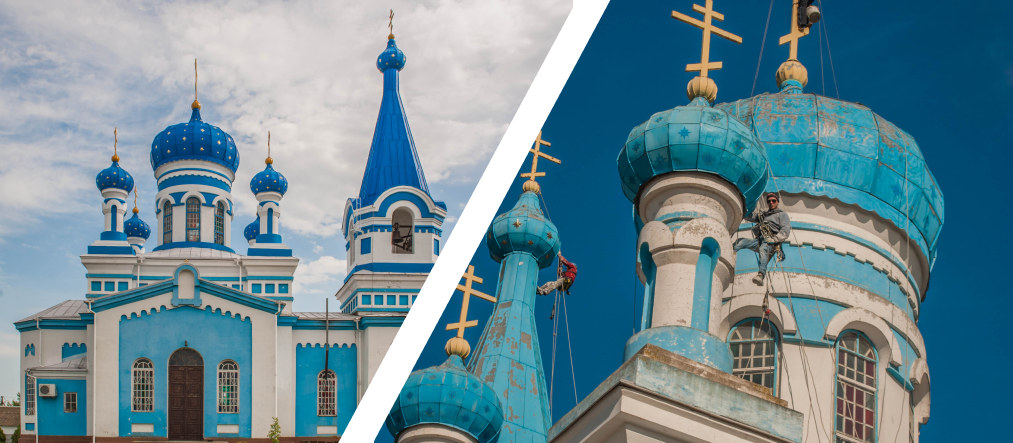 Высотные работы в Крыму и Севастополе | hram - Высота Строй